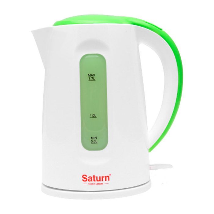 Електрочайник Saturn ST-EK8439U White/Green