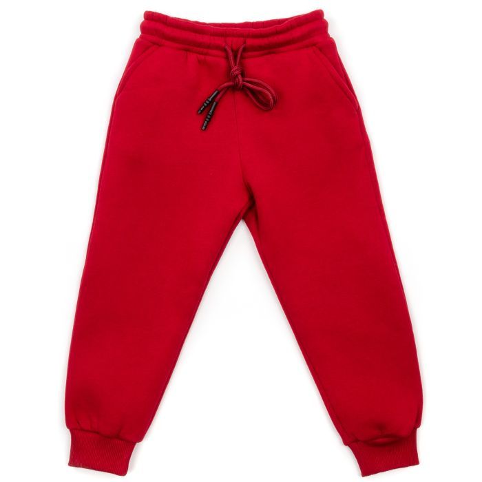 Спортивний костюм дитячий Cloise з худи на флісі (CL0215006-140-red) зображення 3