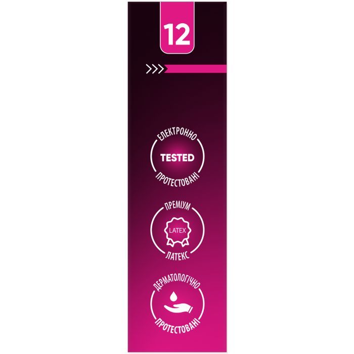 Презервативы Dolphi Double Effect 12 шт. (4820144772986) изображение 3