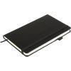 Книга записная Buromax Etalon 125x195 мм 96 листов в линию обложка из искусственной кожи Черная (BM.291260-01) изображение 3