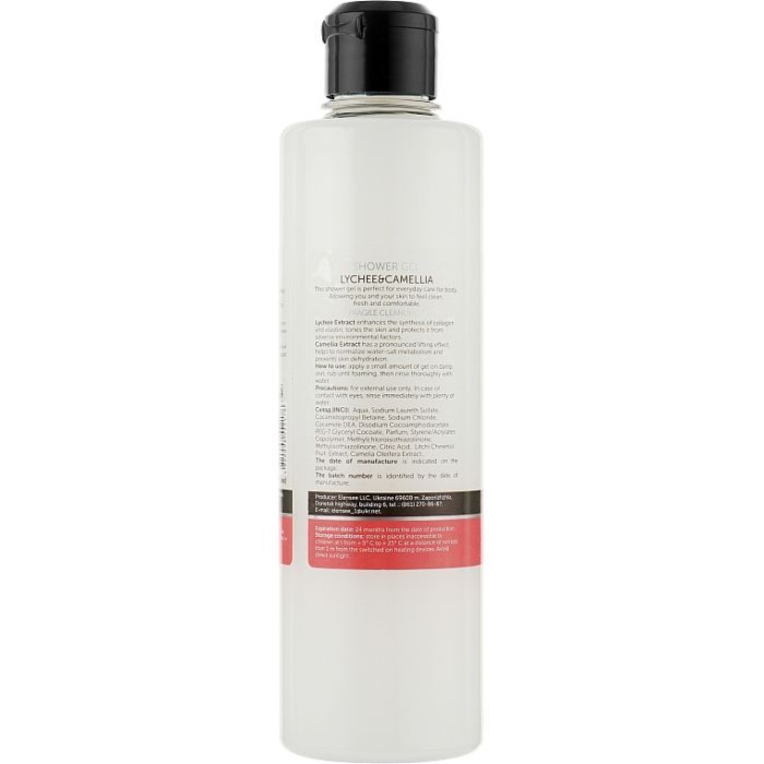Гель для душа ElenSee Like Juice Lychee & Camellia 390 мл (4820098542178) изображение 2