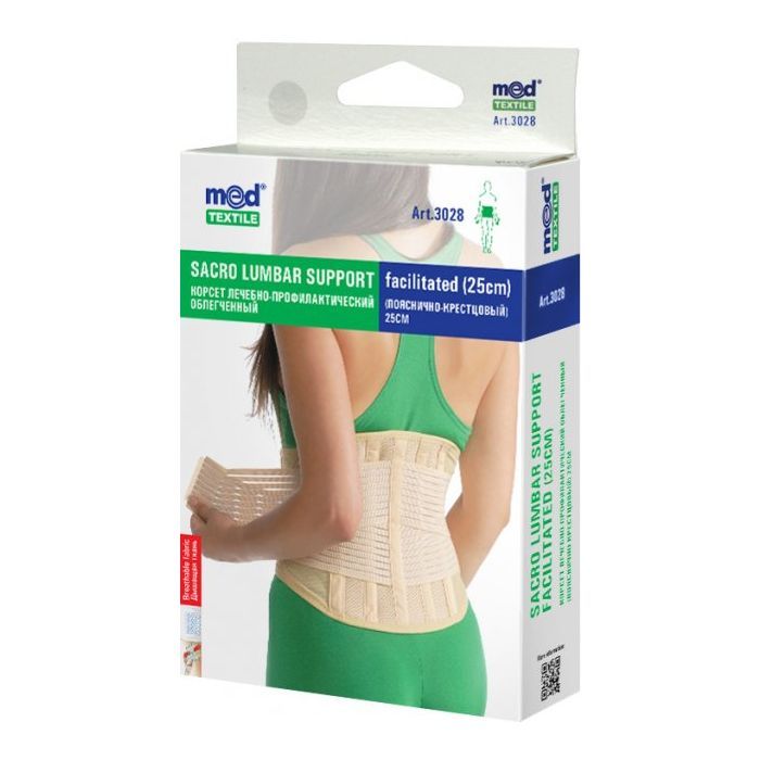 Корсет MedTextile Корсет лікувально-профілакт.полегшений (попереково-кр (4820137294280)