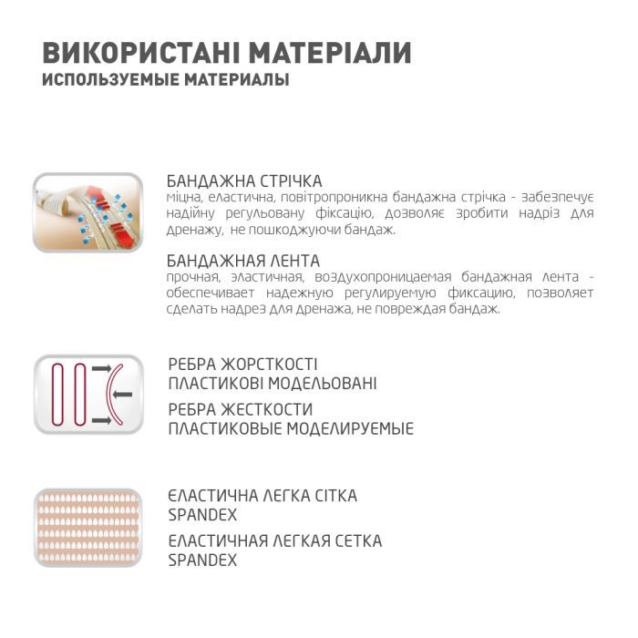 Корсет MedTextile Корсет лікувально-профілакт.полегшений (попереково-кр (4820137294280) зображення 6