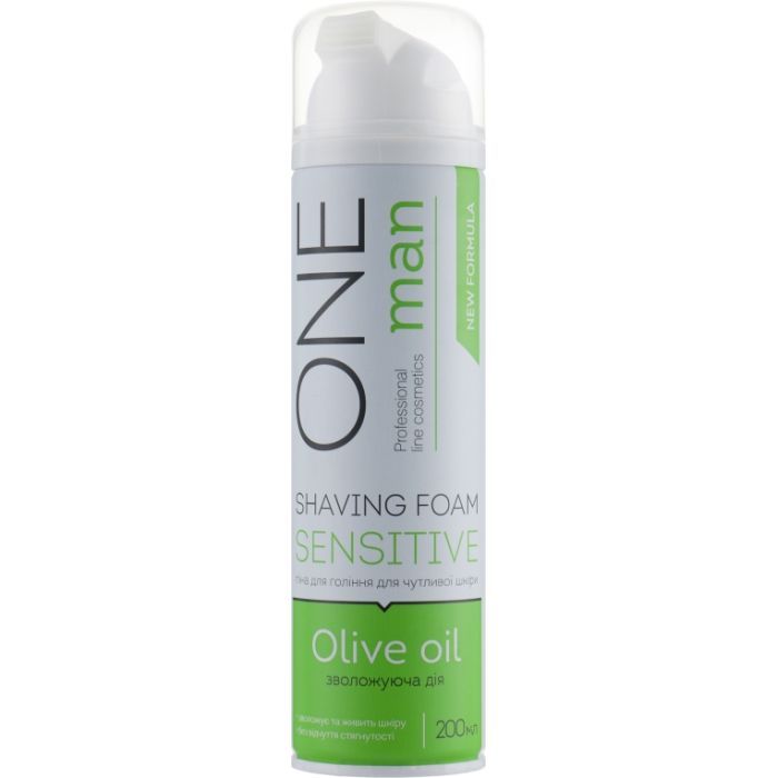 Пена для бритья Iceberg Group One Man Sensitive Olive Oil 200 мл (4820172070887)