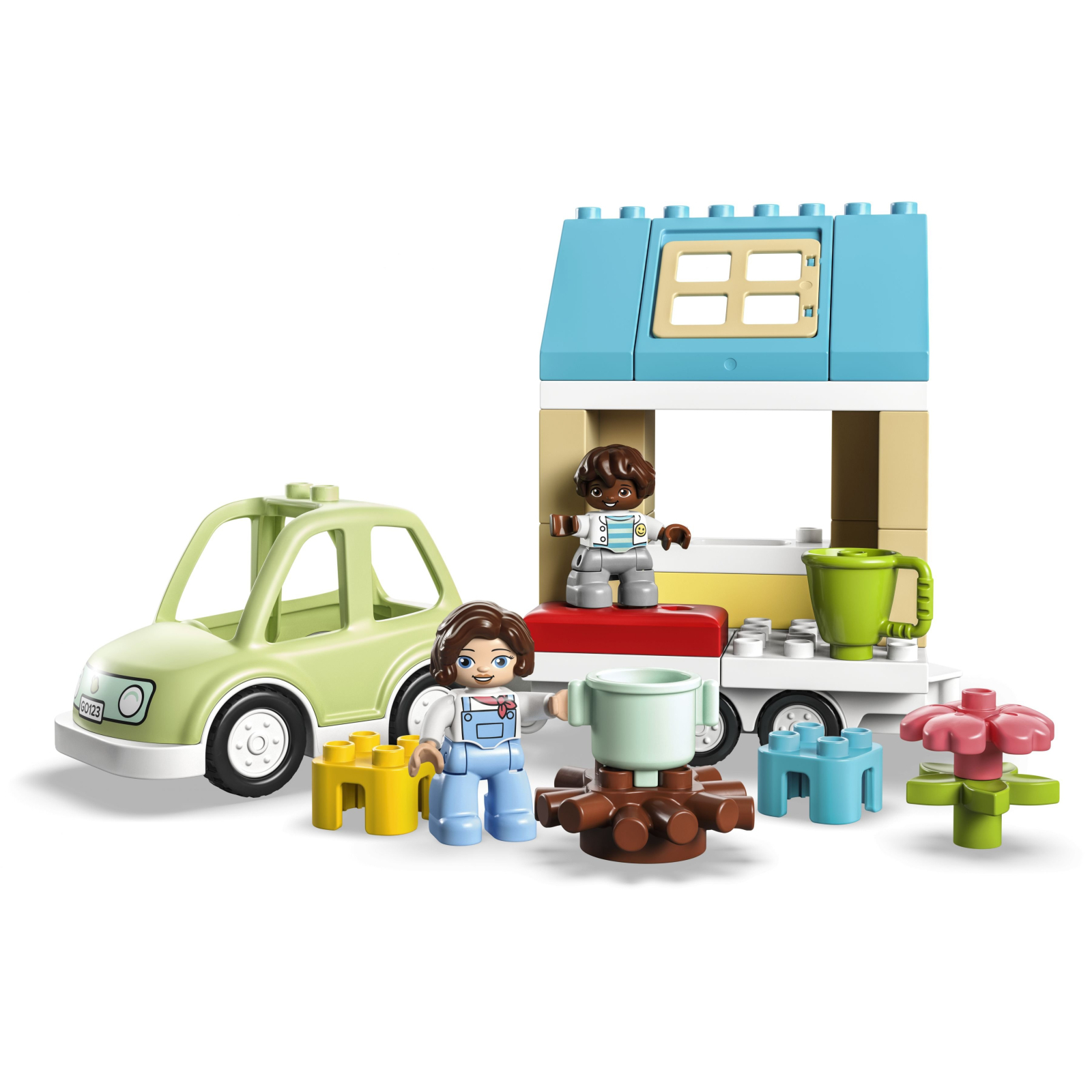Конструктор LEGO DUPLO Town Сімейний будинок на колесах 31 деталь (10986) зображення 2