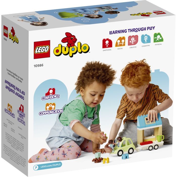 Конструктор LEGO DUPLO Town Сімейний будинок на колесах 31 деталь (10986) зображення 5