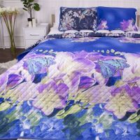 Покрывало MirSon набор Print Line №7023 Black watch покрывало 200х220 + 2 наволочки 50х70 (2200005375549)