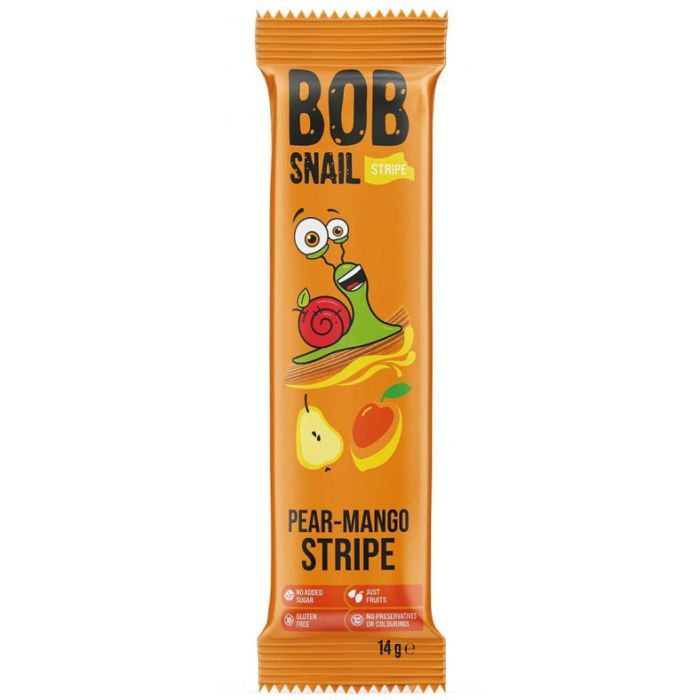 Конфета Bob Snail Улитка Боб Груша Манго 14 г (4820206080752)