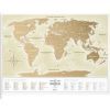 Скретч карта 1DEA.me Travel Map Gold World украинский (13001)