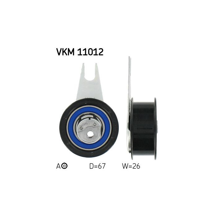 Ролик натягувача ременя SKF VKM 11012