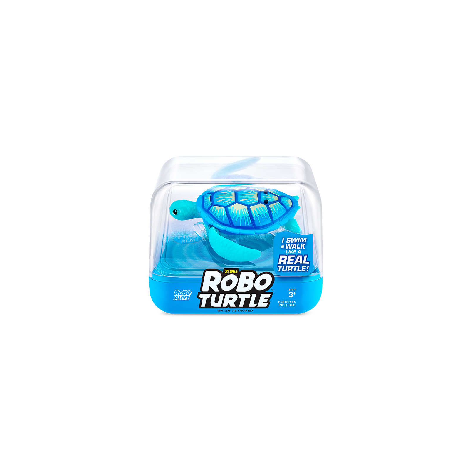 Інтерактивна іграшка Pets & Robo Alive Робочерепаха (блакитна) (7192UQ1-1) зображення 4
