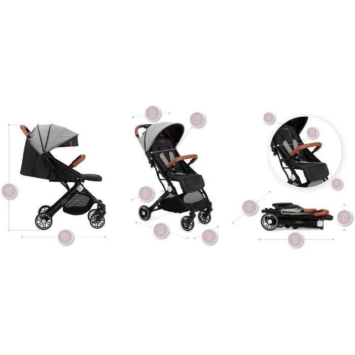 Коляска MoMi Estelle Grey (WOSP00001) изображение 5