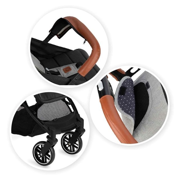 Коляска MoMi Estelle Black (WOSP00003) зображення 6