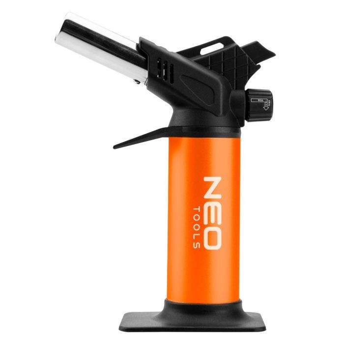Газовый паяльник Neo Tools пьезоподжиг, 1200°C, объем 12.6г, 0.286кг (19-905) изображение 2