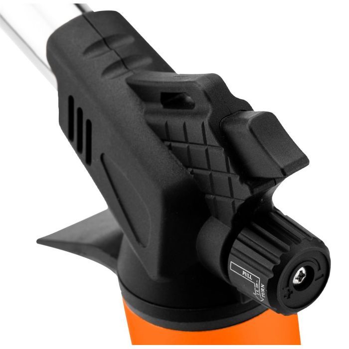 Газовый паяльник Neo Tools пьезоподжиг, 1200°C, объем 12.6г, 0.286кг (19-905) изображение 4