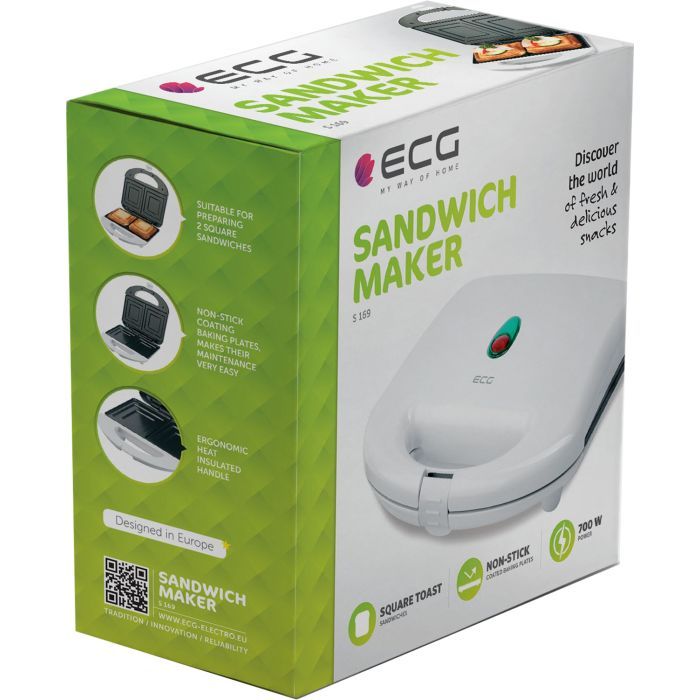Сэндвичница ECG S 169 (S169) изображение 5