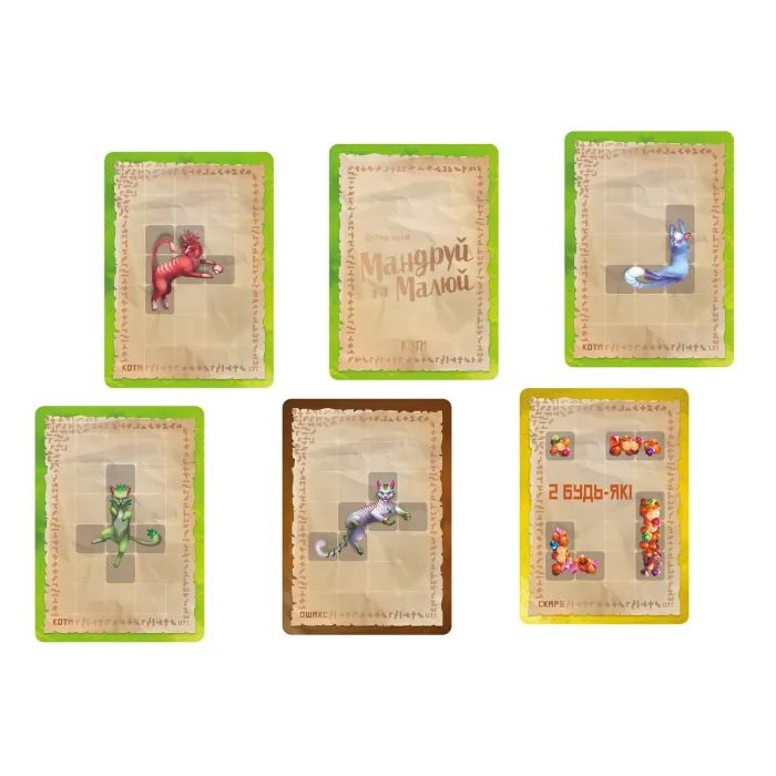 Настільна гра Geekach Games Острів котів: Мандруй та малюй (The Isle of Cats Explore & Draw) (GKCH044OKM) зображення 5