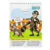 Блокнот Buromax на пружине сверху Patriot COMBAT ANIMALS A5 48 листов в клетку (BM.24545110) изображение 9