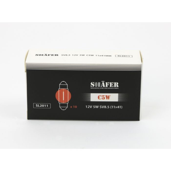 Автолампа SHAFER 12V5WC5WSV8.5 (SL2011) зображення 2