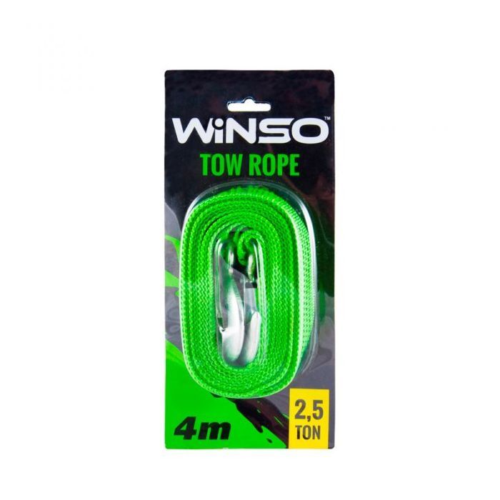 Трос буксировочный WINSO 2,5т, 4м (132540) изображение 2