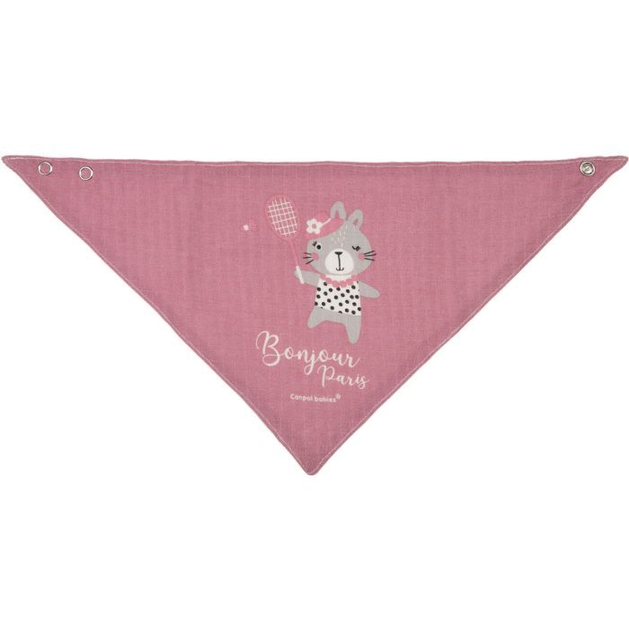 Слинявчик Canpol babies Bonjour Paris 2 шт Блакитний (26/900_blu) зображення 4