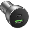 Зарядное устройство Ugreen QC 3.0+QC 3.0 Dual USB-A 36W Fast Car Charger Space Grey (CD213) (60980) изображение 2