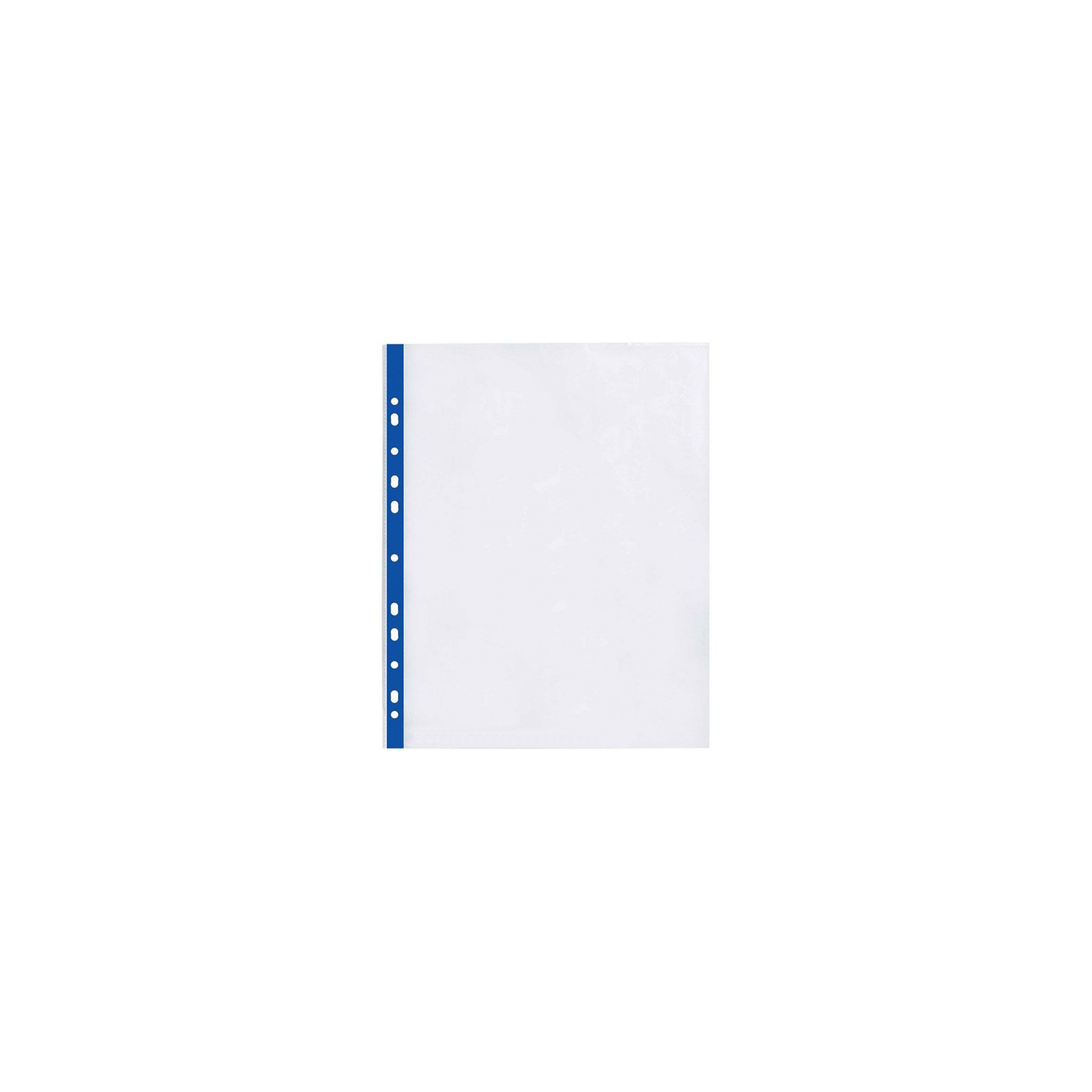Файл Optima А4+ 40 мкм глянсових з синьою стрічкою, 20 штук (O35109-02)