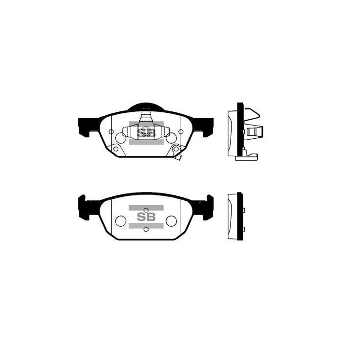 Гальмівні колодки HI-Q SP1605