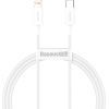 Дата кабель USB-C to Lightning 1.0m 20W Superior Series White Baseus (CATLYS-A02)