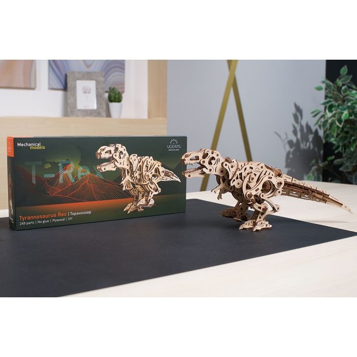 Конструктор Ugears Тиранозавр (6337468) изображение 8
