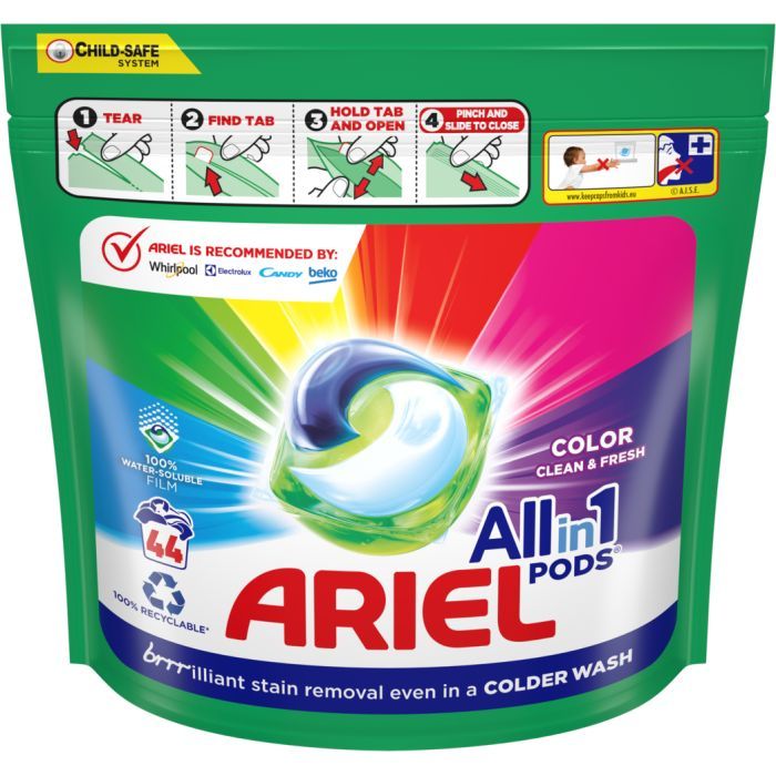 Капсулы для стирки Ariel Pods Все-в-1 Color 23 шт. (4084500078710) изображение 2