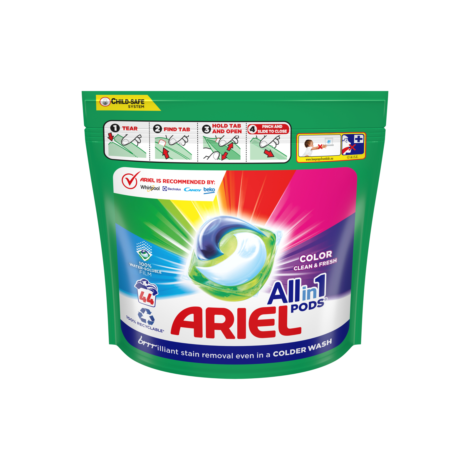 Капсулы для стирки Ariel Pods Все-в-1 Color 13 шт. (8001090726377) изображение 2