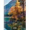 Блокнот Optima Nature of Ukraine: озеро А4, твердая обкл. 96 листов, клетка (O20378-11)