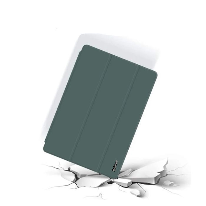 Чохол до планшета BeCover Tri Fold Soft TPU Silicone Apple iPad 10.2 2019/2020/2021 Dark Green (708514) зображення 5