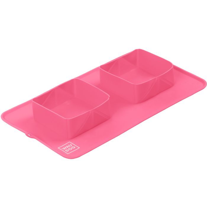 Посуд для собак WAUDOG Silicone Миска складана 385х230х50 мм жовта (50808)
