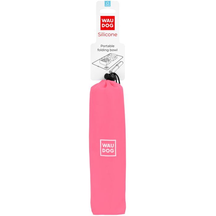 Посуд для собак WAUDOG Silicone Миска складана 385х230х50 мм жовта (50808) зображення 4