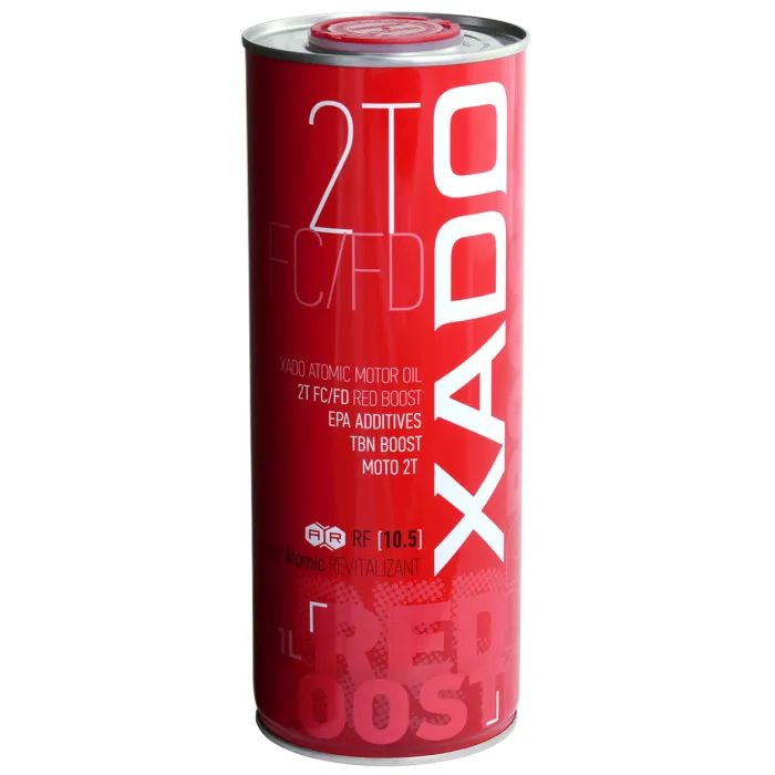 Моторное масло Xado 2T FC/FD Red Boost 1 л (XA 26199)
