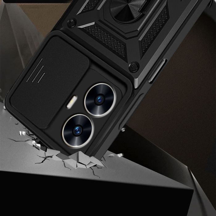 Чехол для мобильного телефона BeCover Military Realme C55 Black (709173) изображение 4