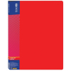 Папка с файлами Economix А4 с 30 файлами, красная (E30603-03)