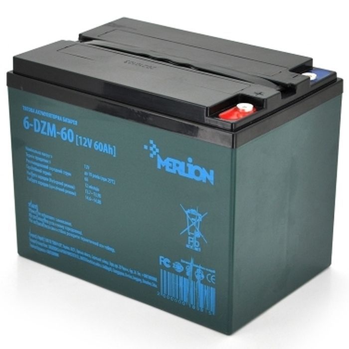 Батарея к ИБП Merlion 6-DZM-60, 12V 60Ah (6-DZM-60)