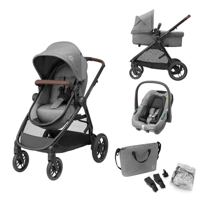 Коляска Maxi-Cosi 3 в 1 ZELIA S TRIO (Grey) (1996911110)