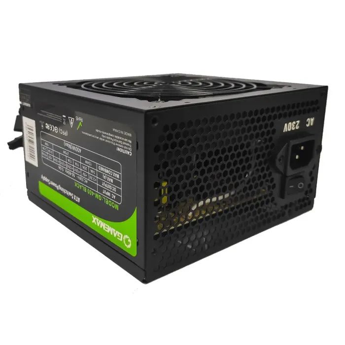 Блок живлення Gamemax GM-400 Black зображення 4