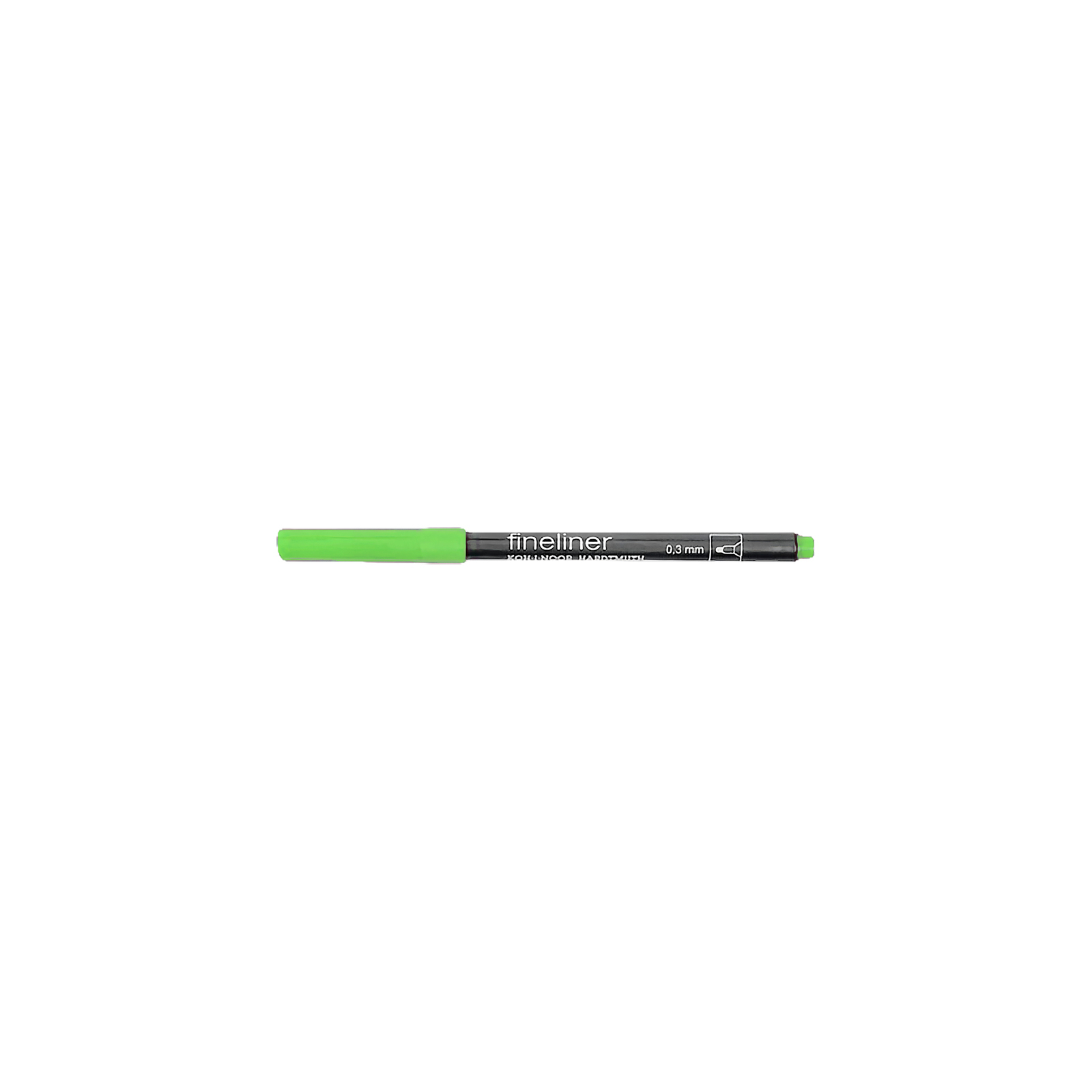 Лайнер Koh-i-Noor 7021, 0.3 мм, світло-зелений (7770210601)