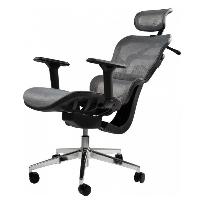 Офисное кресло GT Racer B-517M Gray изображение 4