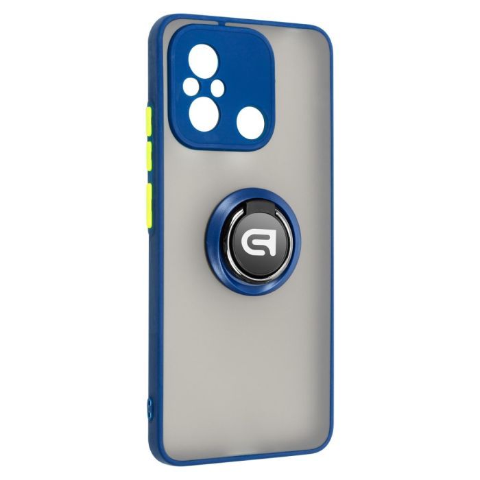 Чехол для мобильного телефона Armorstandart Frosted Matte Ring Xiaomi Redmi 12C Navy Blue (ARM68372)