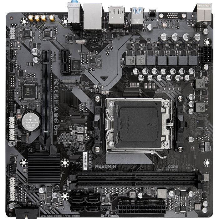 Материнская плата GIGABYTE A620M H изображение 4