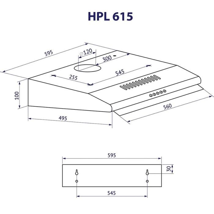 Вытяжка кухонная Minola HPL 615 I изображение 11