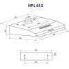 Вытяжка кухонная Minola HPL 615 BL изображение 11