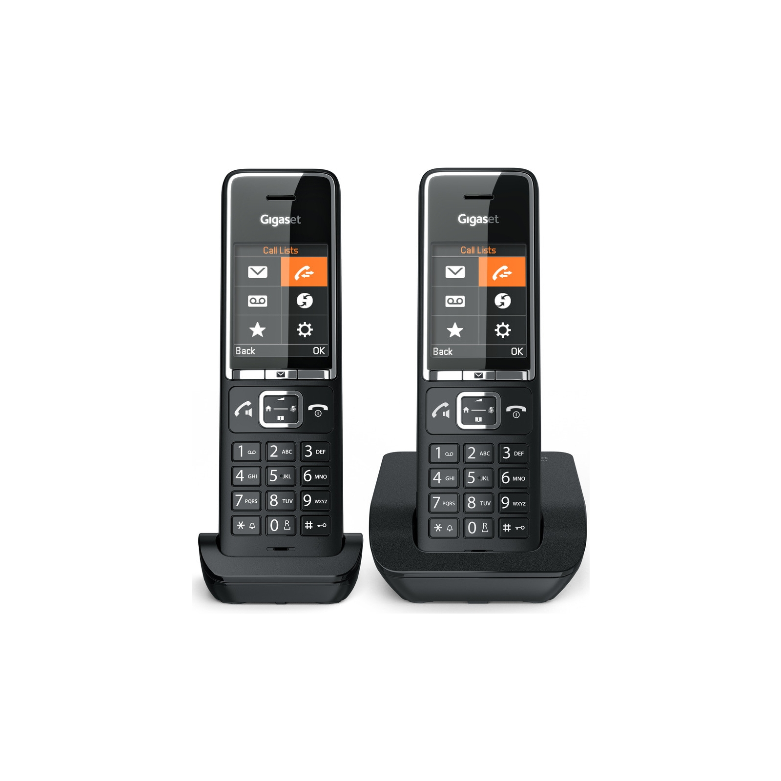 Телефон DECT Gigaset Comfort 550 DUO Black Chrome (L36852H3001S304)