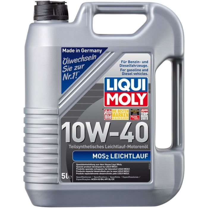 Моторное масло Liqui Moly MoS2 Leichtlauf SAE 10W-40 4л. (6948)